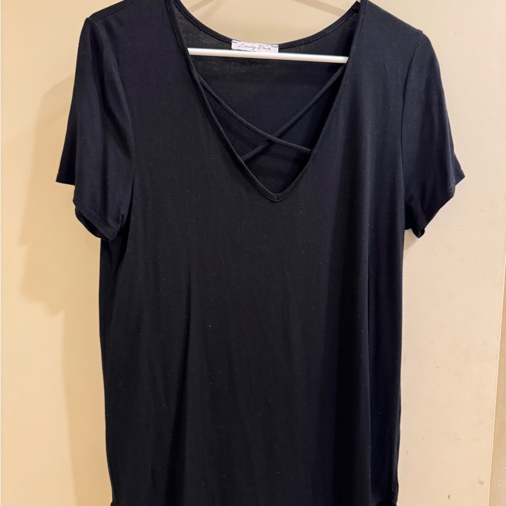 Emory Park Black Short Sleeve Tee